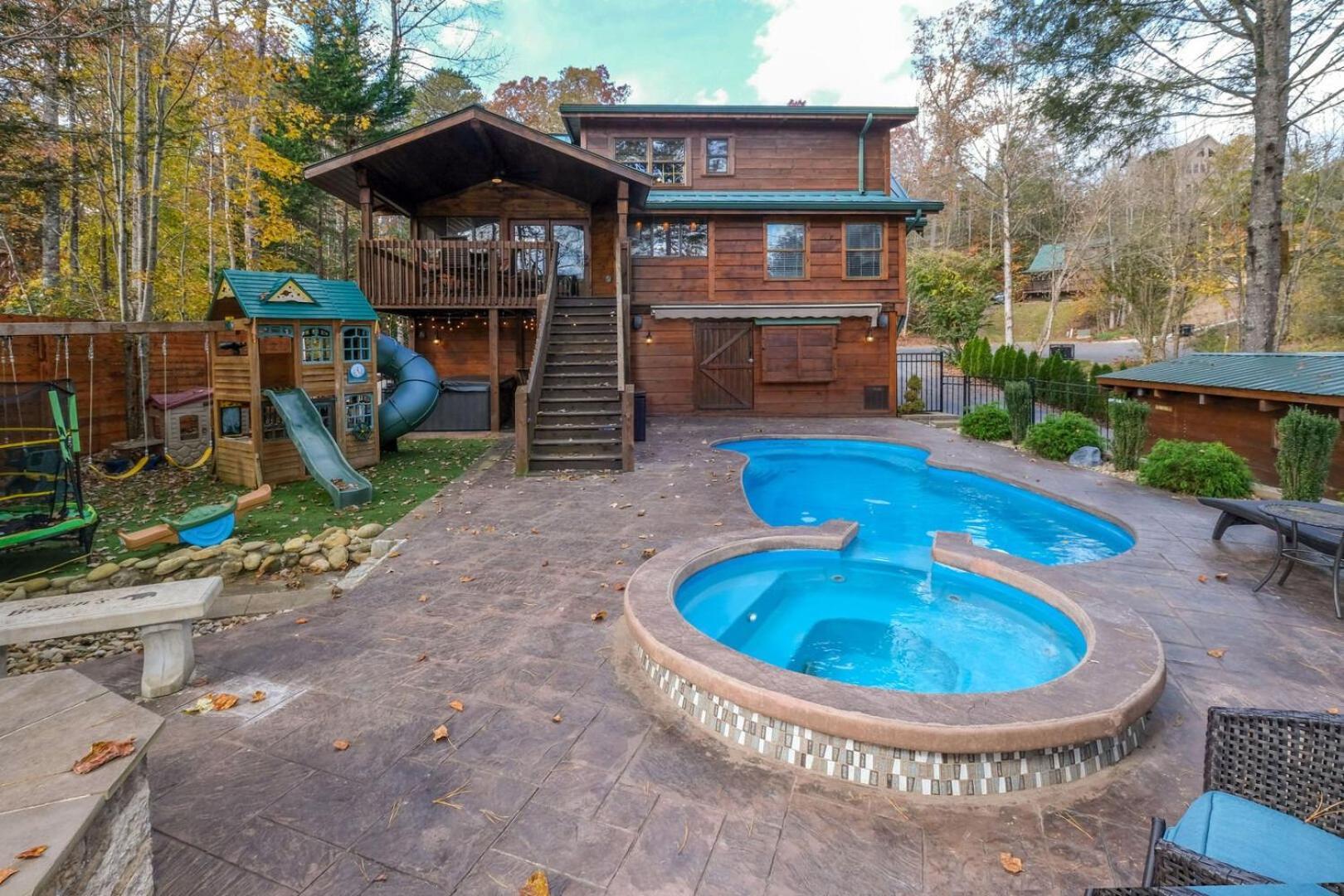 Вілла Pitter Patter Swimming Pool Ht Near D'Town Гатлінбург Екстер'єр фото