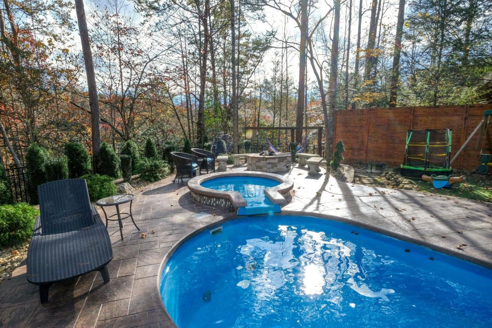 Вілла Pitter Patter Swimming Pool Ht Near D'Town Гатлінбург Екстер'єр фото