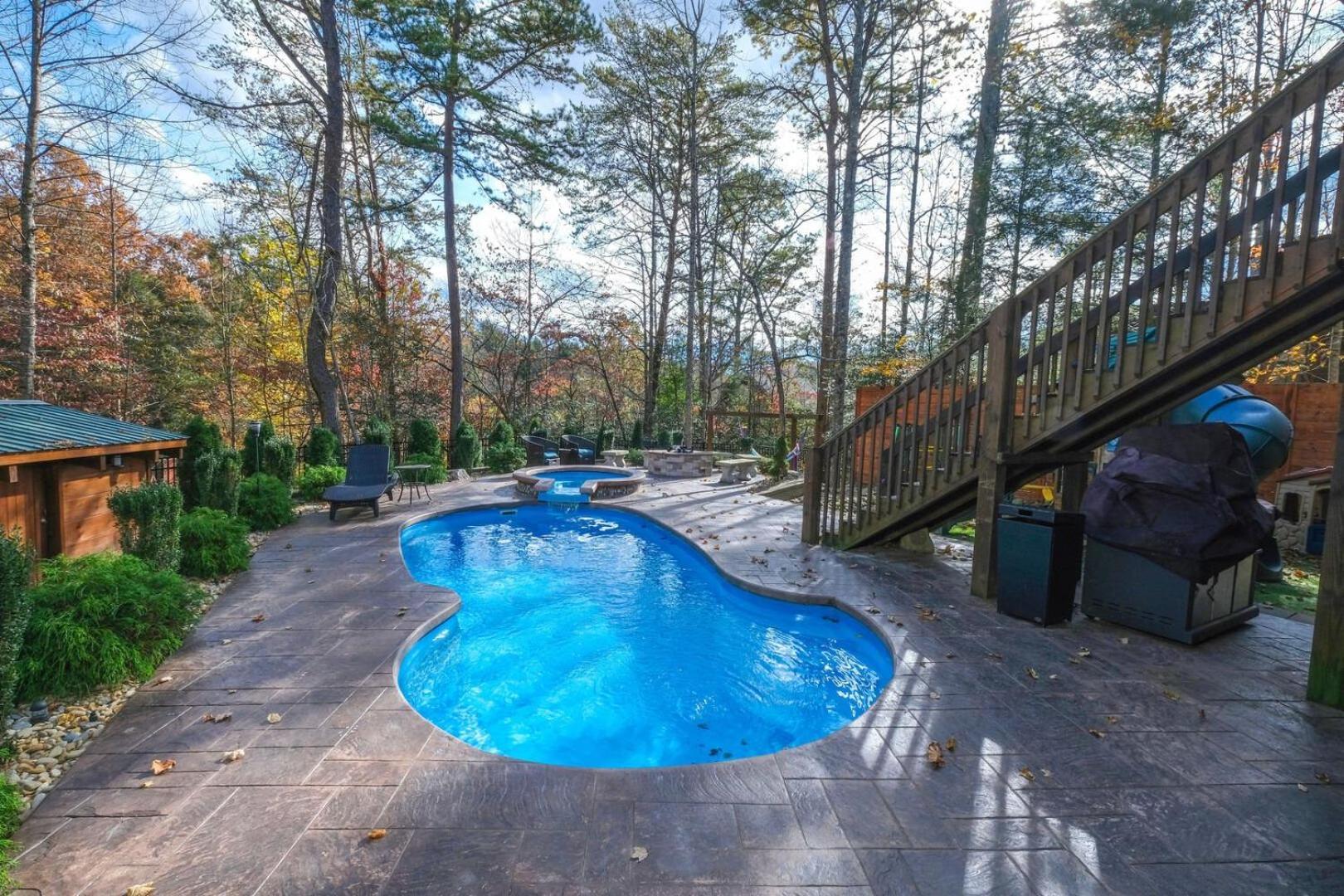 Вілла Pitter Patter Swimming Pool Ht Near D'Town Гатлінбург Екстер'єр фото